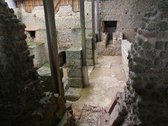 Les thermes de Chassenon, les fours à bois